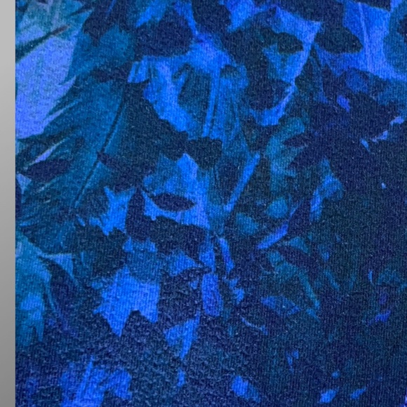 Lululemon Wunder Under *Full-On LuonFloral Sport Backdrop Iris Flower. - Picture 12 of 14